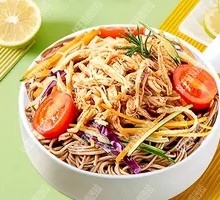 Chicken丝 Buckwheat Noodles