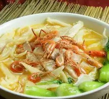 Bamboo Shoot and Shrimp Noodles