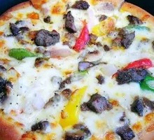 Black Pepper Beef Pizza