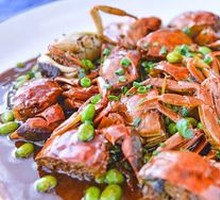 Oil-Seasoned Lotus Root Powder with June Yellow Crab