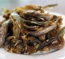 Fried Small Fish Dried