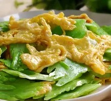 Bitter Melon with Eggs