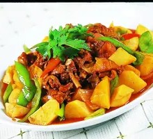 Stewed Chicken with Potatoes