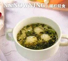 Wakame Meatball Soup