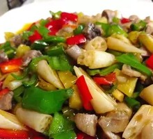 Crispy Intestine and Lotus Stem