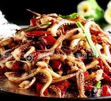Grilled Squid Tentacles