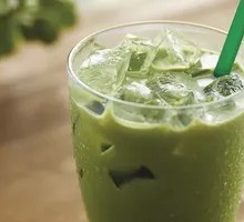 Hot Red Pomegranate Matcha Latte