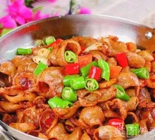 Spicy Pork Intestines Stir-fry