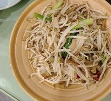 Silver Sprout with Pickled Mustard Tuber