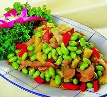 Chicken Gizzard and Bean Stir-fry Rice Bowl