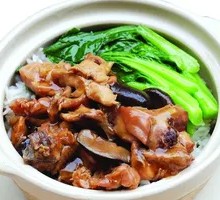 Fragrant Spicy Chicken and Sausage Baozi Rice