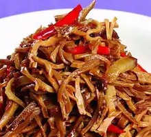 Chicken Broth Smoked Bamboo Shoots