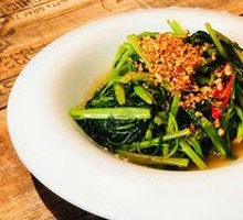 Shrimp Paste with Water Spinach
