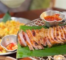 Grilled Pork Neck Meat