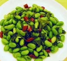 Snow Cabbage and Green Beans