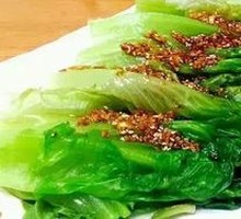 Stir-Fried Lettuce with Oyster Sauce