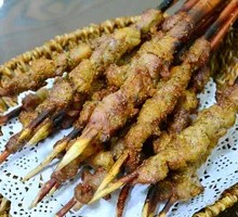 Lamb Skewers with Red Willow