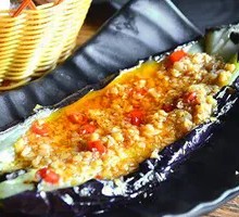 Roasted Garlic Eggplant