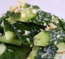 Garlic Cucumber Salad
