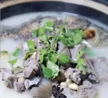 Garden Fish and Lamb Soup