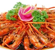 Stir-fried River Shrimp