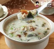Century Egg and Pork Porridge