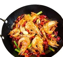 Dry Pot Frog and Shrimp