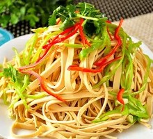 Cilantro Tofu Skin Strips