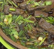 Special Duck Blood and Noodles