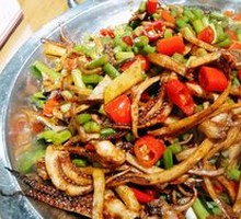 Charcoal-Grilled Squid Tentacles