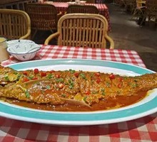 Steamed White Fish