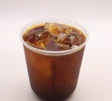 Plum Sparkling Americano