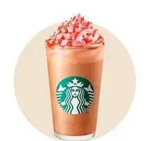 Red颜 Strawberry Cheesecake Latte