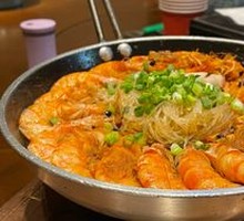 Garlic Shrimp with Rice Noodles