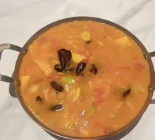 Tomato Corn Meatball Soup