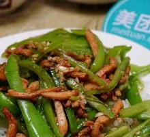 Green Pepper Shredded Pork Rice
