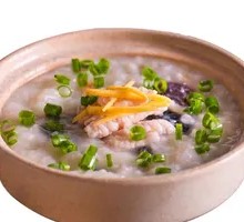 Chicken and Mushroom Rice Porridge