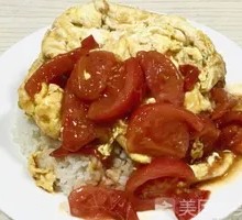 Tomato and Egg Fried Rice