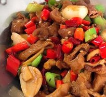 Spicy Pork Intestines Stir-fry