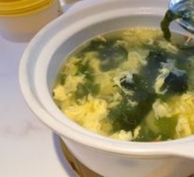 Shrimp Paste and Kelp Sprout Soup