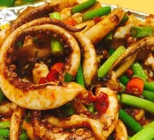 Grilled Squid Tentacles