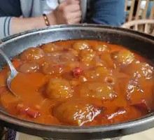 Mountain Taro Balls Braised with Pork