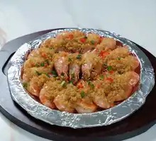 Hong Kong Style Baked Peony Prawn