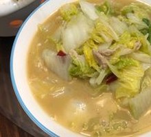 Pork Rind and Chinese Cabbage Stir-fry
