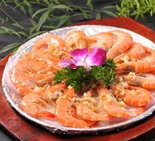 Sizzling Garlic Prawns