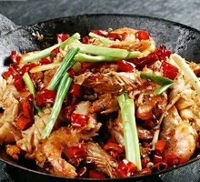 Spicy Squid and Shrimp Stir-Fry