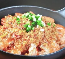 Sizzling Garlic Shrimp