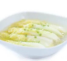 Chicken Soup with Baby Bok Choy