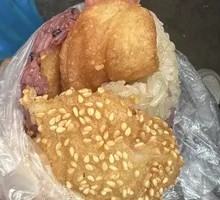 Sesame Ball and Fried Dough Rice Ball