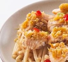 Bamboo Shoots Steamed Chicken Wings